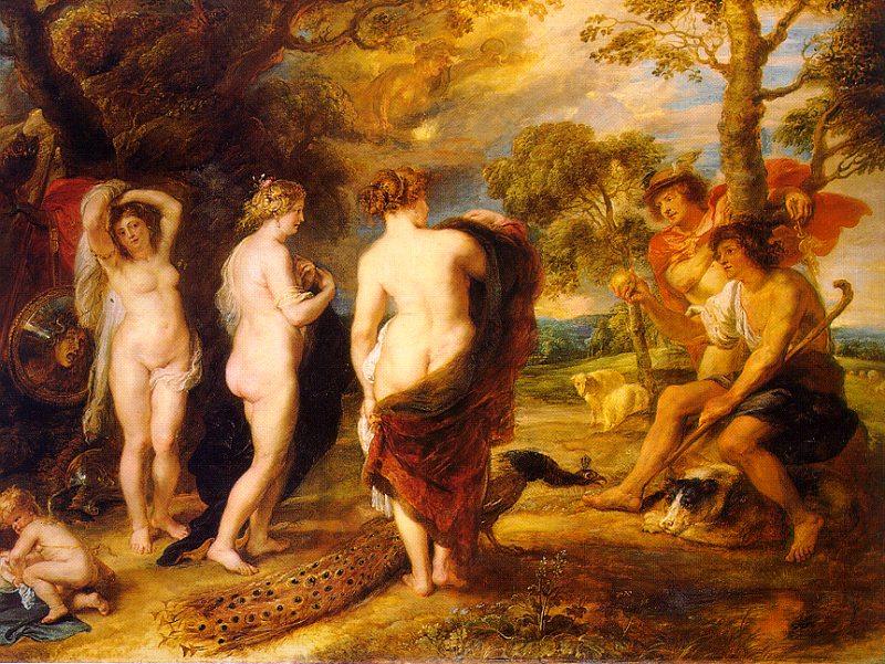 Peter Paul Rubens The Judgment of Paris oil painting picture